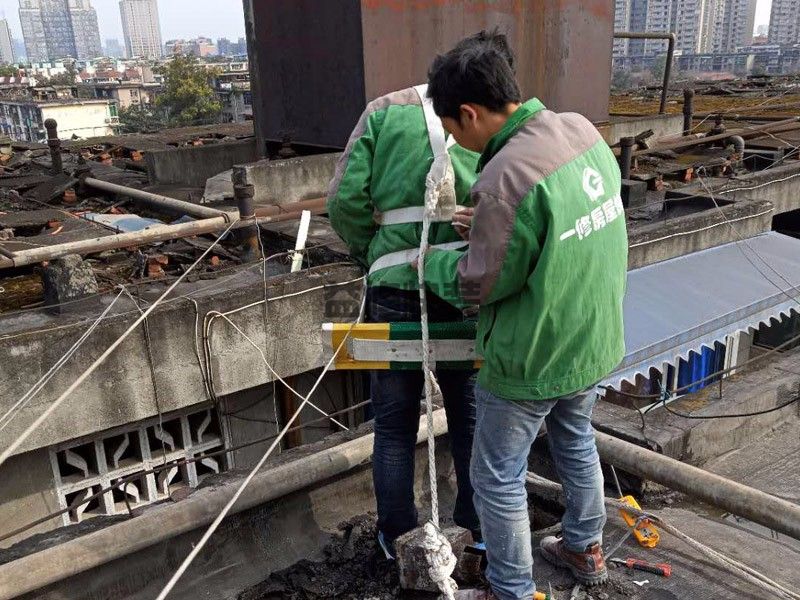 台北花苑局部外墙改造