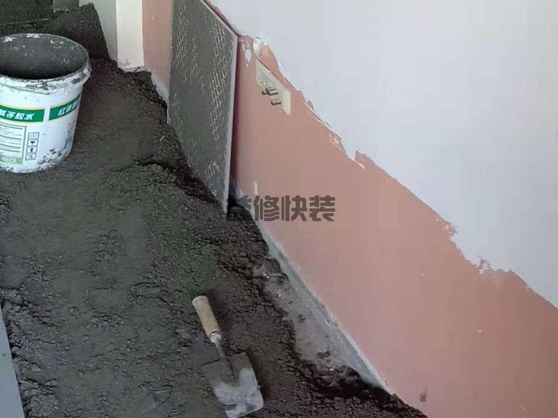 济南历下区客厅地砖铺贴