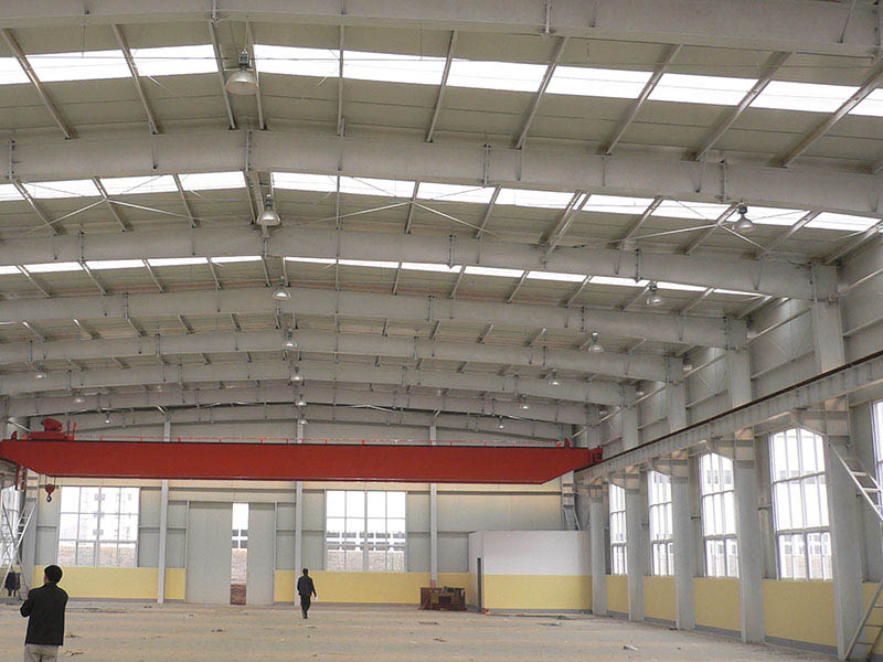 建筑屋面翻新之彩钢瓦处理方案(图4) 厂房钢架结构3.jpg