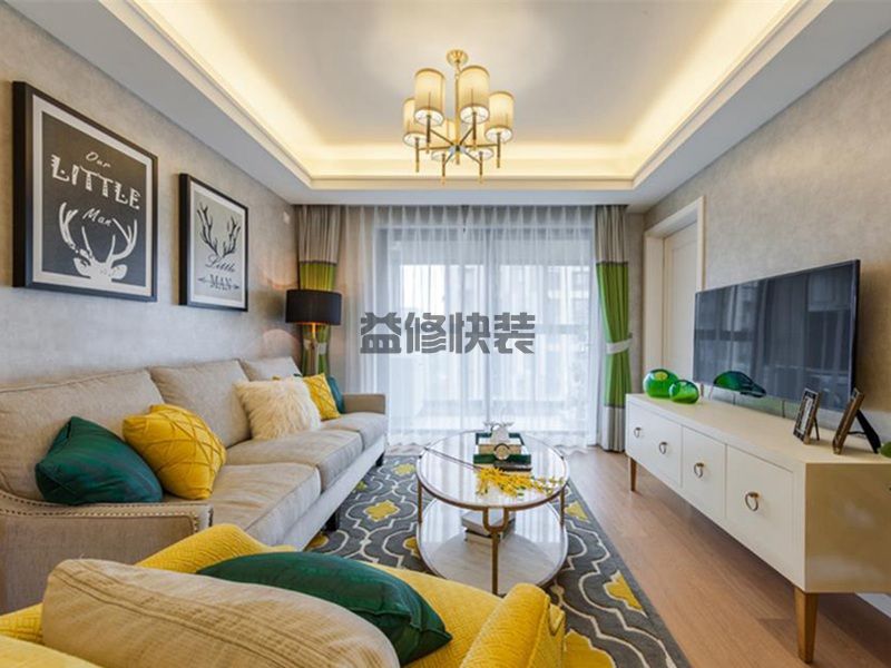 西安背景墙装修设计(图2) 西安背景墙装修设计(图2)