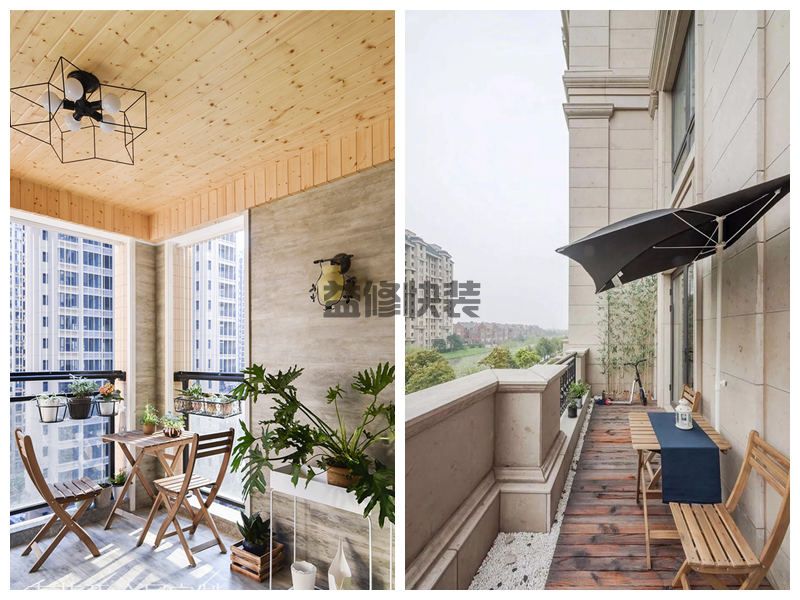 杭州阳台装修怎么选风格,杭州简约阳台装修要注意什么(图2) 杭州阳台装修怎么选风格,杭州简约阳台装修要注意什么