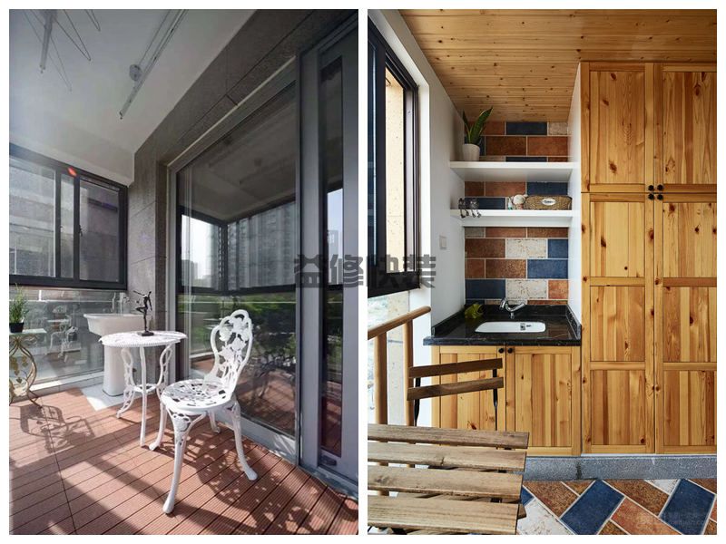 无锡阳台装修怎么选风格,无锡简约阳台装修要注意什么(图3) 无锡阳台装修怎么选风格,无锡简约阳台装修要注意什么