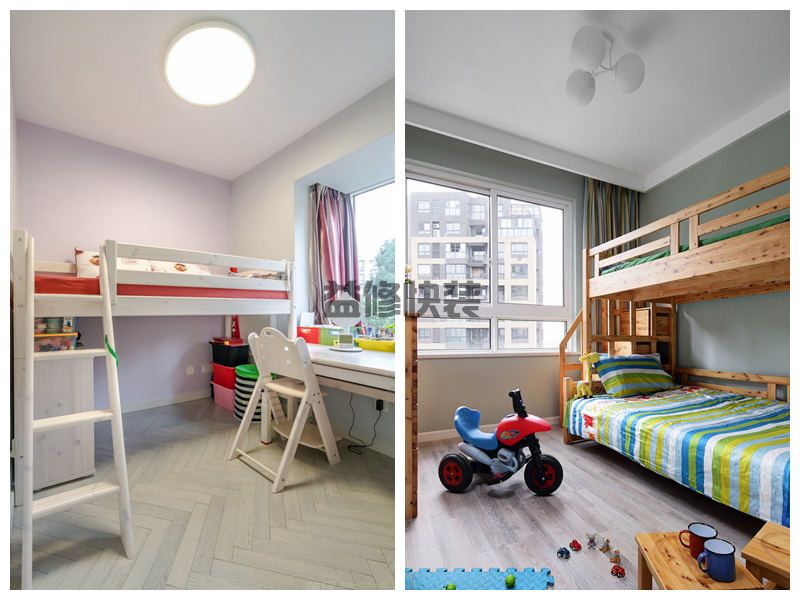 长沙儿童房装修怎么选风格,长沙简约风格儿童房装修要注意什么(图3) 长沙儿童房装修怎么选风格,长沙简约风格儿童房装修要注意什么