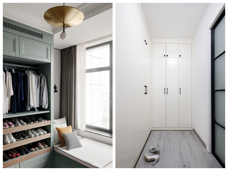 广州衣帽间装修怎么选风格,广州简约风格衣帽间装修要注意什么