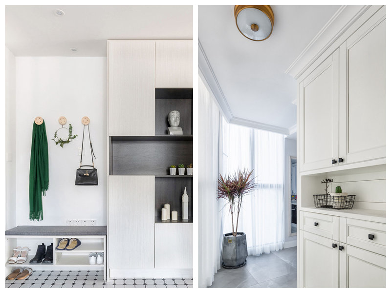 长沙玄关装修怎么选风格,长沙简约风格玄关装修要注意什么(图3) 长沙玄关装修怎么选风格,长沙简约风格玄关装修要注意什么