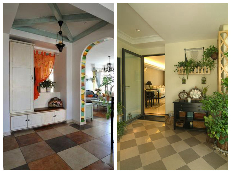 上海入户花园装修怎么选风格,上海东南亚风格入户花园装修要注意什么(图3) 上海入户花园装修怎么选风格,上海东南亚风格入户花园装修要注意什么