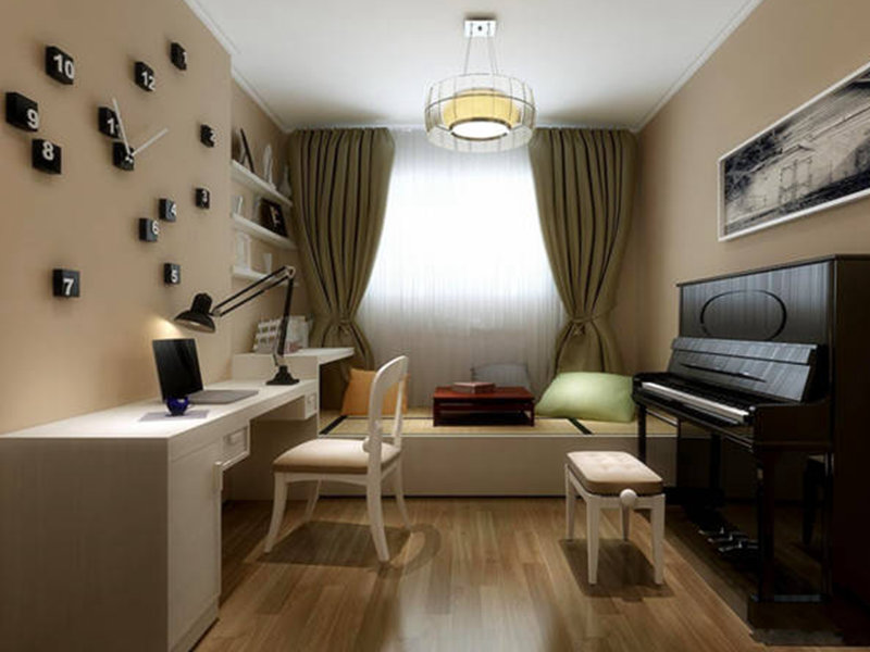 成都书房装修怎么选风格,成都现代风格书房装修要注意什么(图1) 成都书房装修怎么选风格,成都现代风格书房装修要注意什么