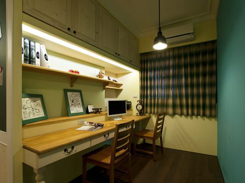 成都书房装修怎么选风格,成都现代风格书房装修要注意什么(图3) 成都书房装修怎么选风格,成都现代风格书房装修要注意什么