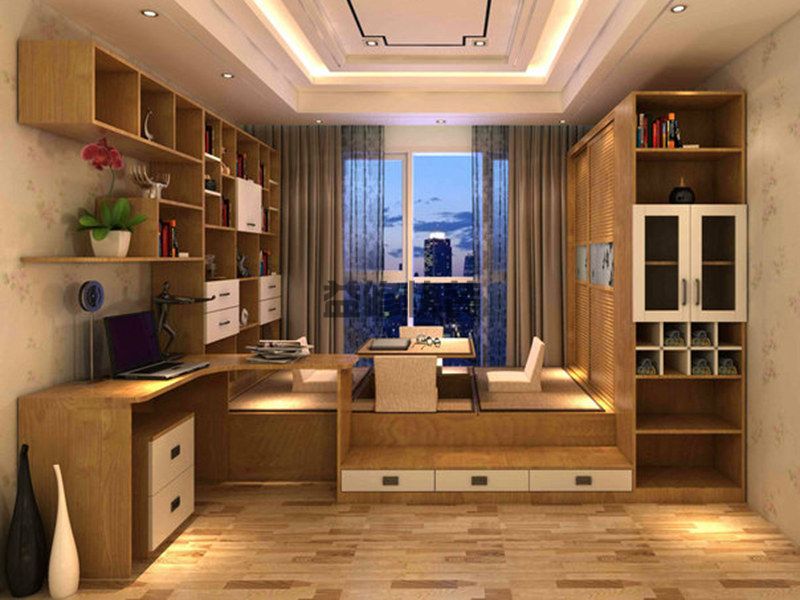 北京老房子书房拆了重新装修要多少钱,北京老房子书房怎么改造(图2) 北京老房子书房拆了重新装修要多少钱,北京老房子书房怎么改造