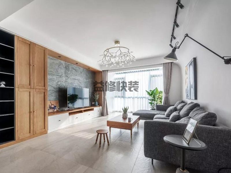 无锡出租房如何简单装修,无锡出租房的电视墙要怎么改造(图2) 无锡出租房如何简单装修,无锡出租房的电视墙要怎么改造