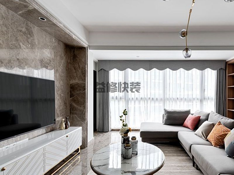 合肥出租房如何简单装修,合肥出租房的电视墙要怎么改造(图1) 合肥出租房如何简单装修,合肥出租房的电视墙要怎么改造