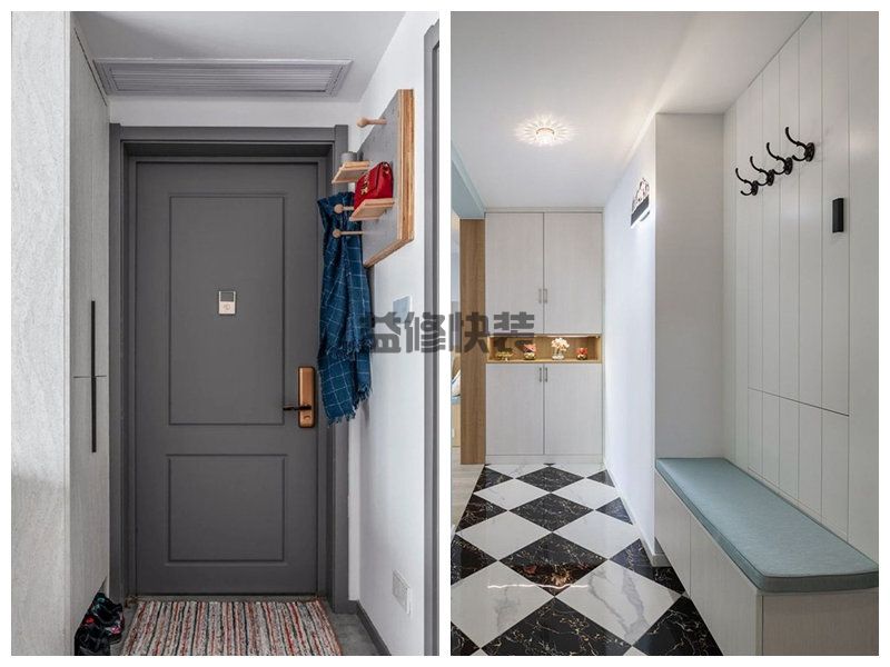 南京出租房如何简单装修,南京出租房的玄关要怎么改造(图3) 南京出租房如何简单装修,南京出租房的玄关要怎么改造