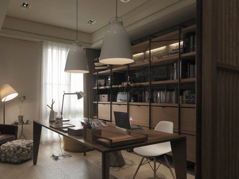 成都出租房如何简单装修,成都出租房的书房要怎么改造(图2) 成都出租房如何简单装修,成都出租房的书房要怎么改造