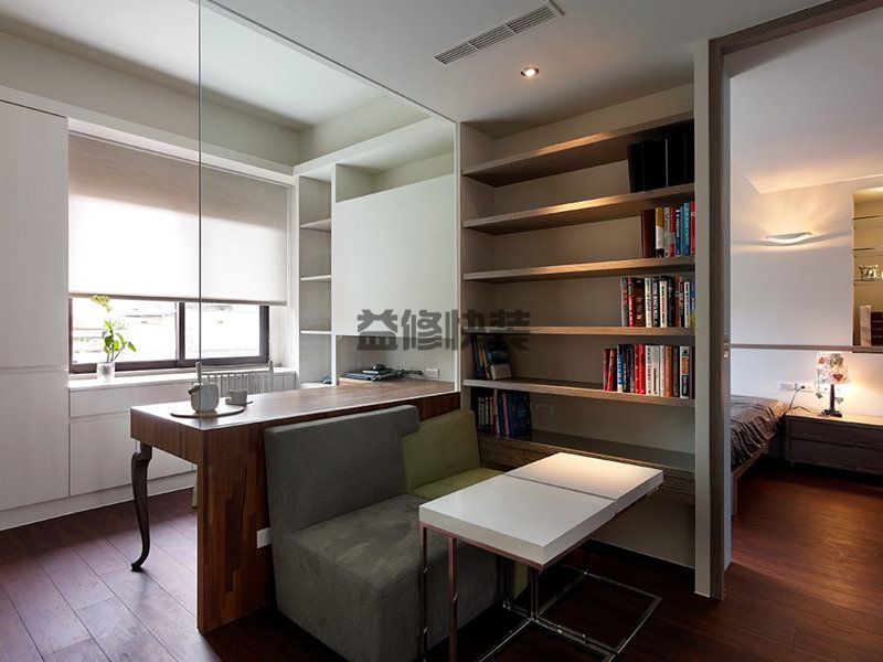 重庆出租房如何简单装修,重庆出租房的书房要怎么改造(图2) 重庆出租房如何简单装修,重庆出租房的书房要怎么改造