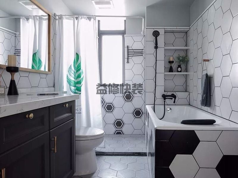 石家庄卫生间装修设计(图2) 石家庄卫生间装修设计(图2)