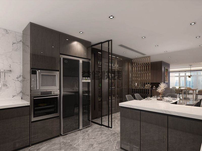 绵阳厨房装修设计(图2) 绵阳厨房装修设计(图2)