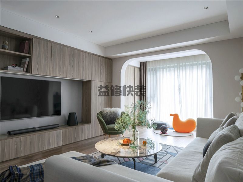 东莞客厅装修设计(图2) 东莞客厅装修设计(图2)