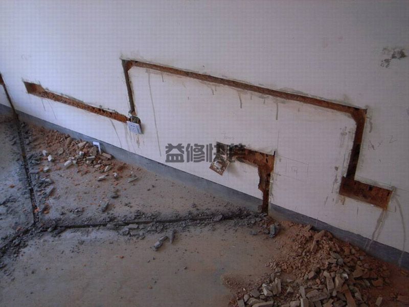 老房子翻新改造中经常遇到的线路问题，可以这样走线(图1)