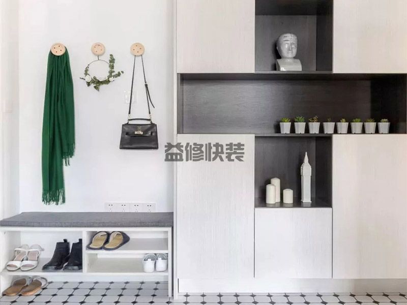 关系着整洁和舒适性的玄关鞋柜(图1) 关系着整洁和舒适性的玄关鞋柜(图1)