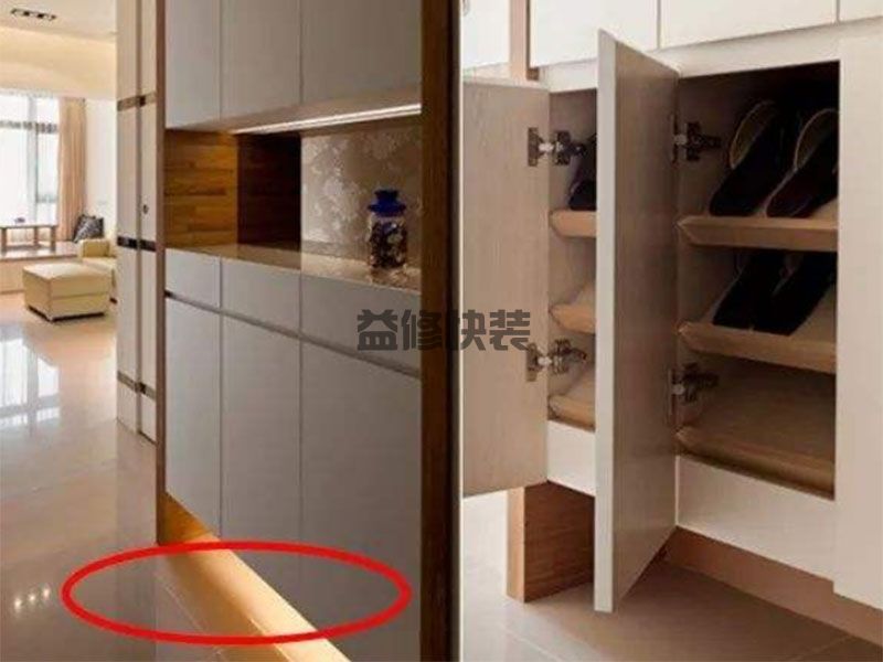 关系着整洁和舒适性的玄关鞋柜(图4) 关系着整洁和舒适性的玄关鞋柜(图4)