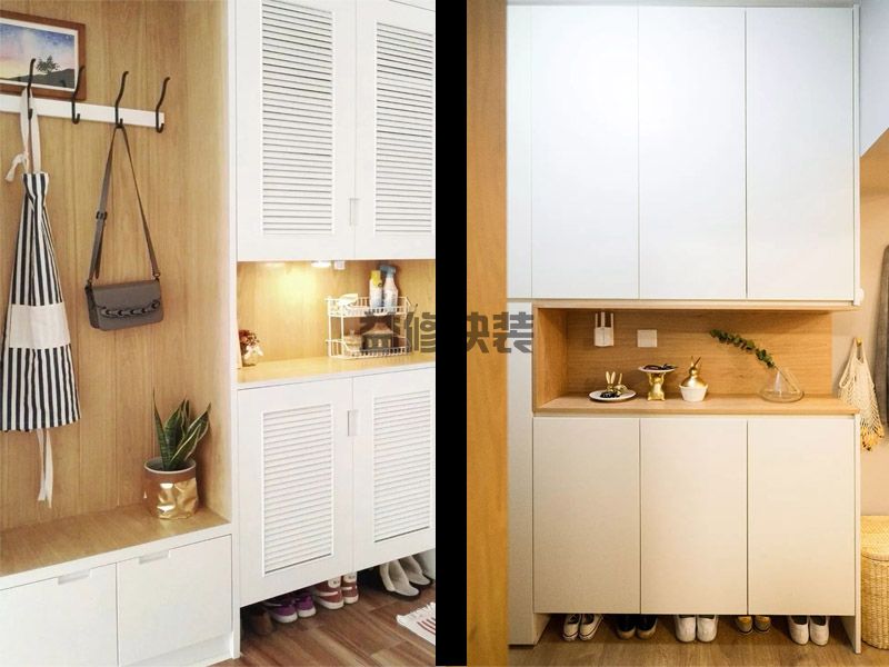 关系着整洁和舒适性的玄关鞋柜(图7) 关系着整洁和舒适性的玄关鞋柜(图7)