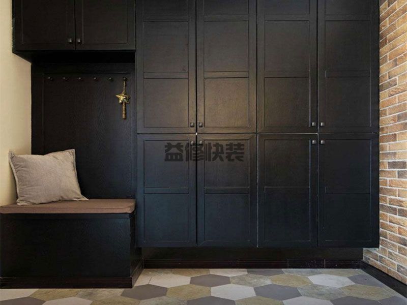 关系着整洁和舒适性的玄关鞋柜(图10) 关系着整洁和舒适性的玄关鞋柜(图10)