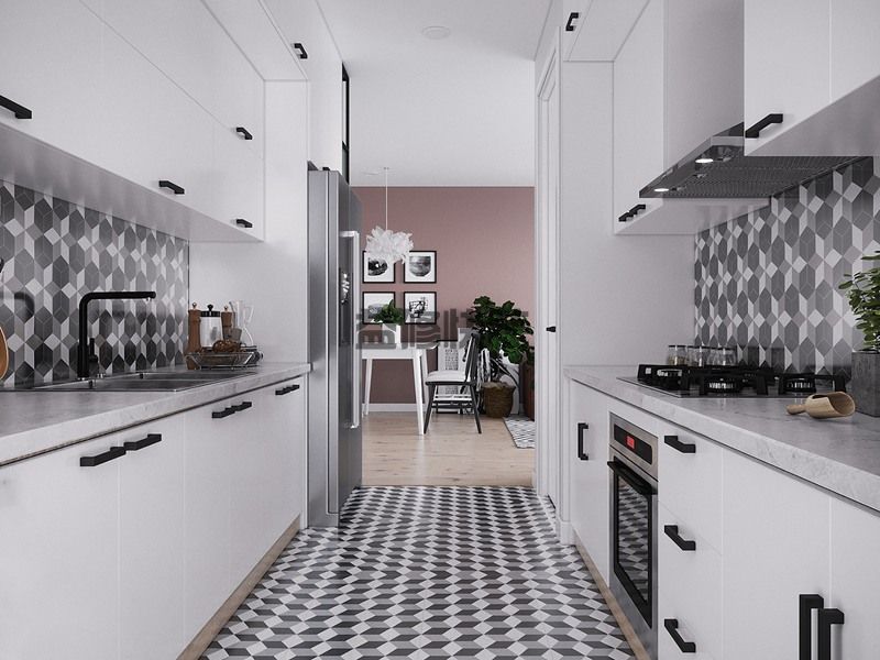 北欧风格厨房装修设计(图4) 北欧风格厨房装修设计(图4)