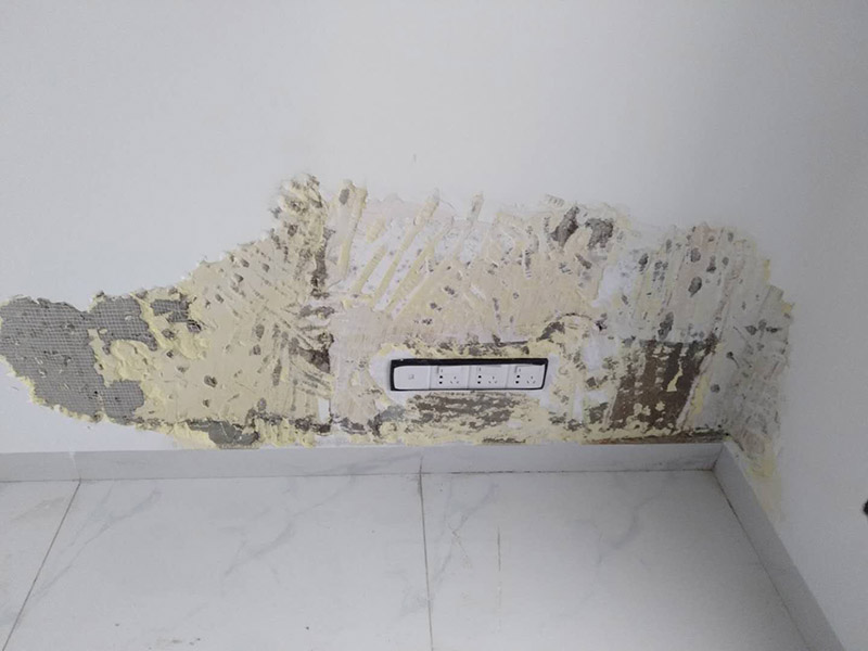 天津河西区墙面局部翻新