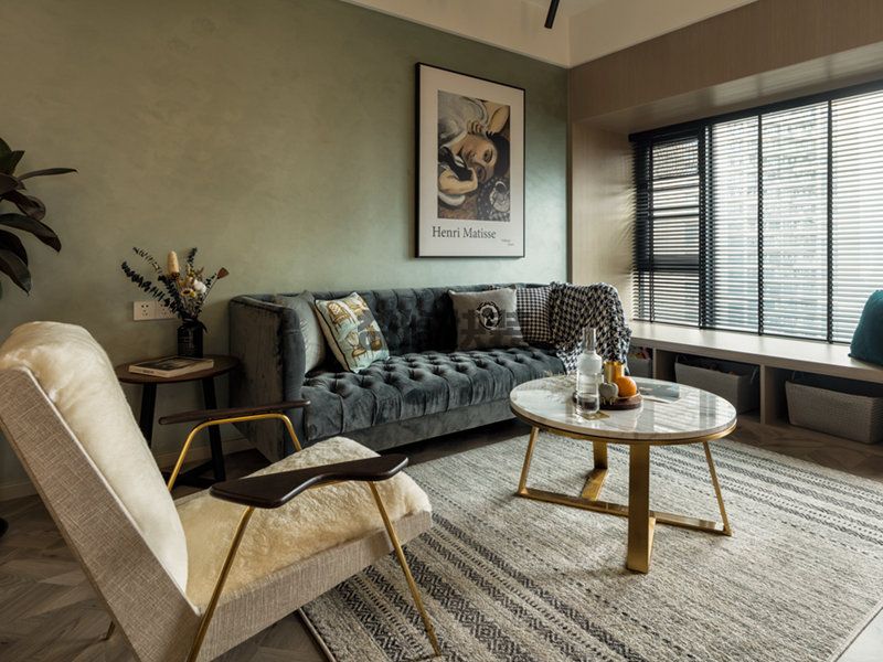 美式风格客厅装修设计(图3) 美式风格客厅装修设计(图3)