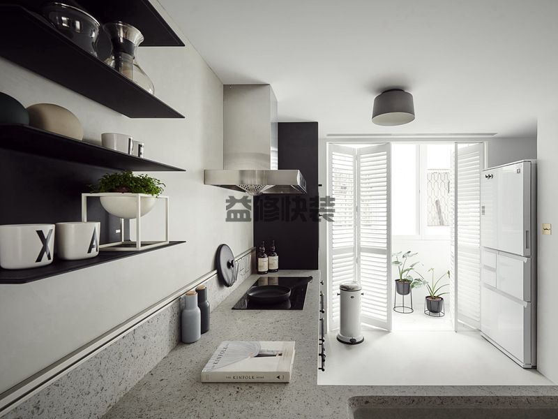 北欧风格厨房装修设计(图3) 北欧风格厨房装修设计(图3)