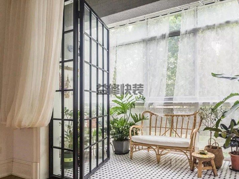 韩式风格阳台装修设计(图3) 韩式风格阳台装修设计(图3)