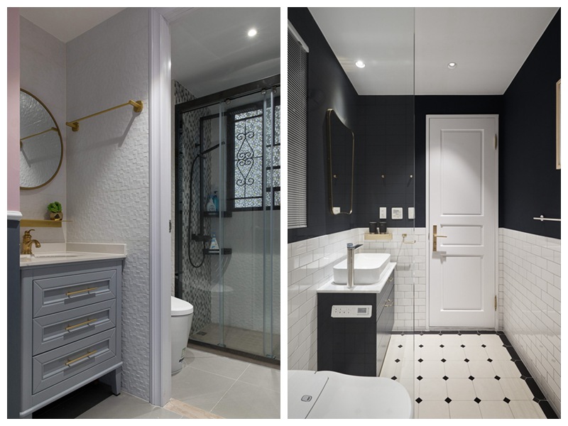 韩式风格卫生间装修设计(图3) 韩式风格卫生间装修设计(图3)