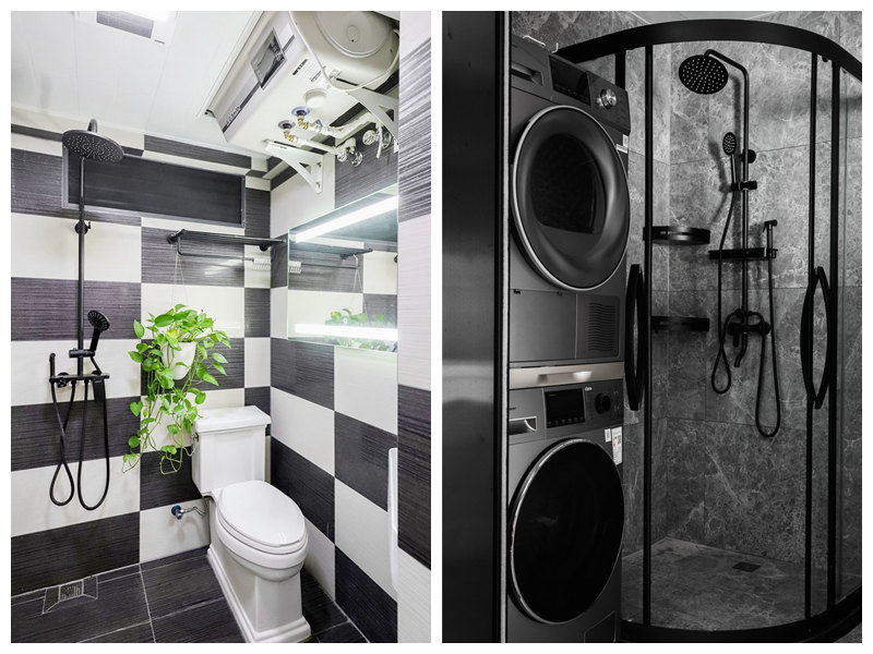 简约风格浴室装修设计(图3) 简约风格浴室装修设计(图3)