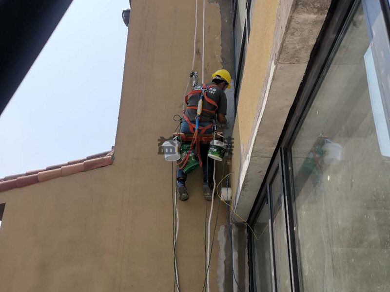 黄石阳新区外墙维修(图1)