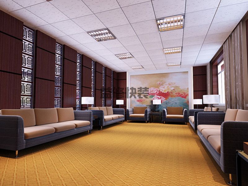 简约风格办公室装修设计(图3) 简约风格办公室装修设计(图3)