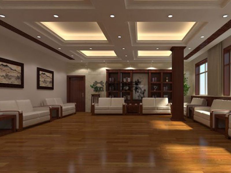 简约风格办公室装修设计(图3) 简约风格办公室装修设计(图3)