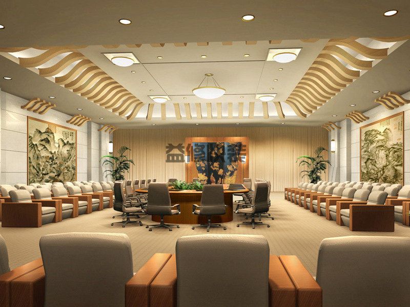 简约风格办公室装修设计(图4) 简约风格办公室装修设计(图4)