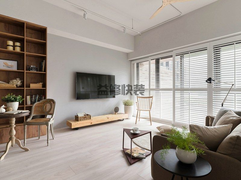 新中式风格家庭装修设计(图2) 新中式风格家庭装修设计(图2)