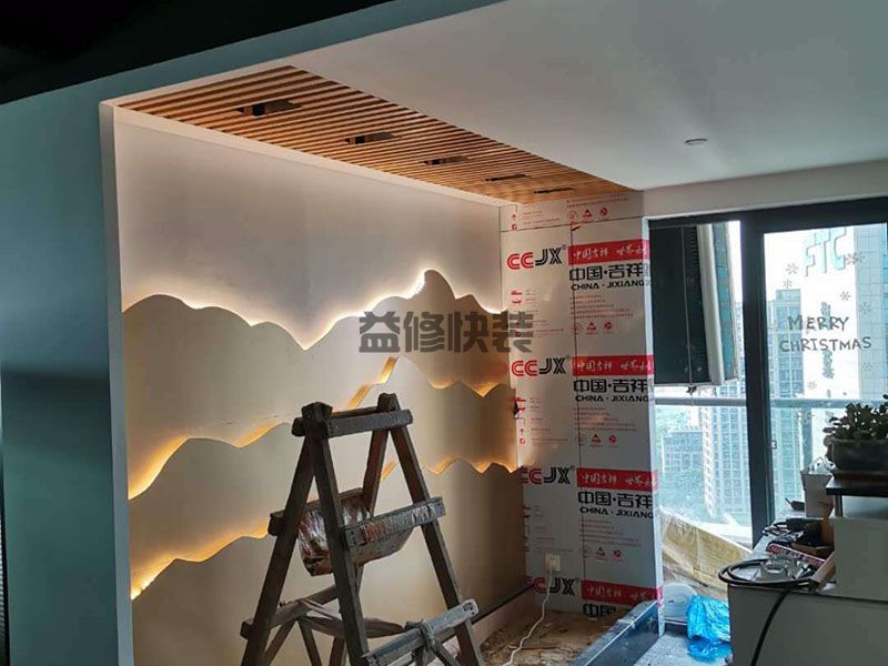 大厅的墙怎么装修好看,弱化电视背景墙的装饰作用(图1) 大厅的墙怎么装修好看,弱化电视背景墙的装饰作用(图1)