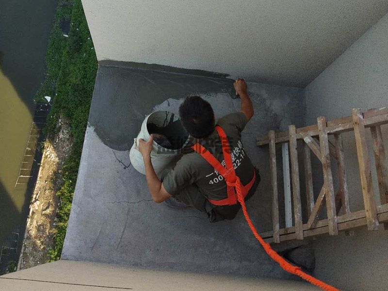 济南历城区阳台顶部外墙防水(图1) 济南历城区阳台顶部外墙防水(图1)