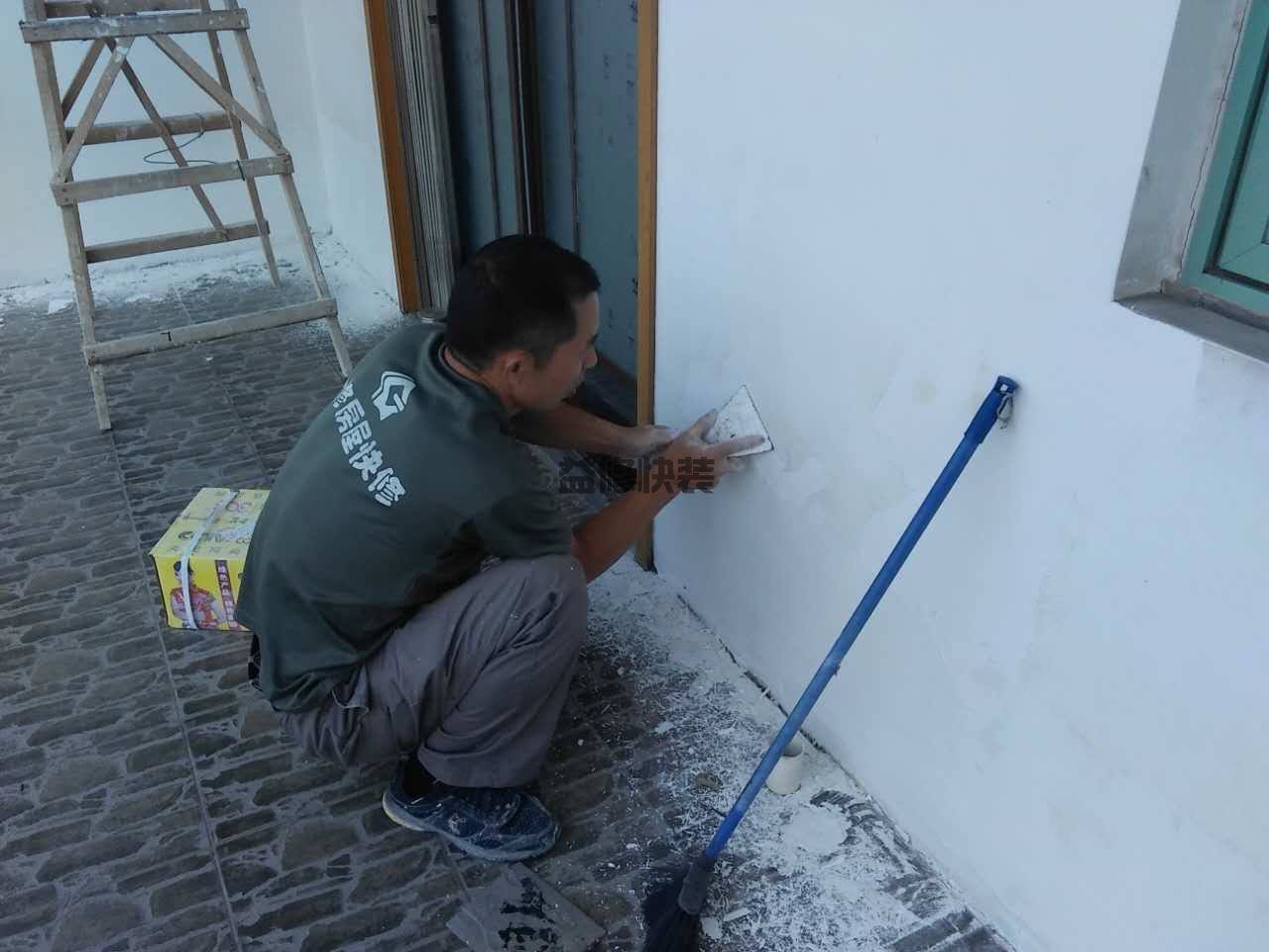 黄冈团风县阳台刷漆基层处理(图1)