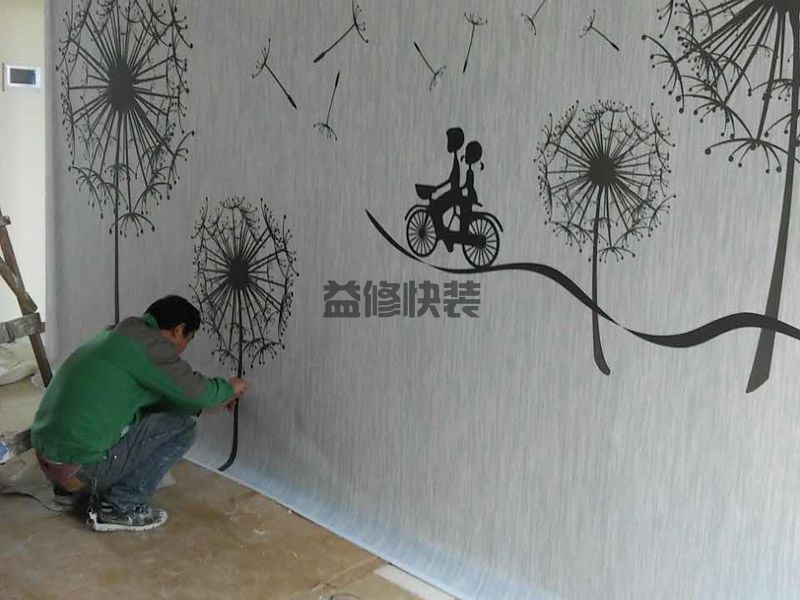 卧室墙面涂料如何装饰,一种组合式的装饰方法(图2) 卧室墙面涂料如何装饰,一种组合式的装饰方法(图2)