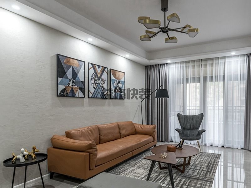 老房客厅墙面翻新色彩如何搭配，客厅刷什么颜色乳胶漆好看(图1)