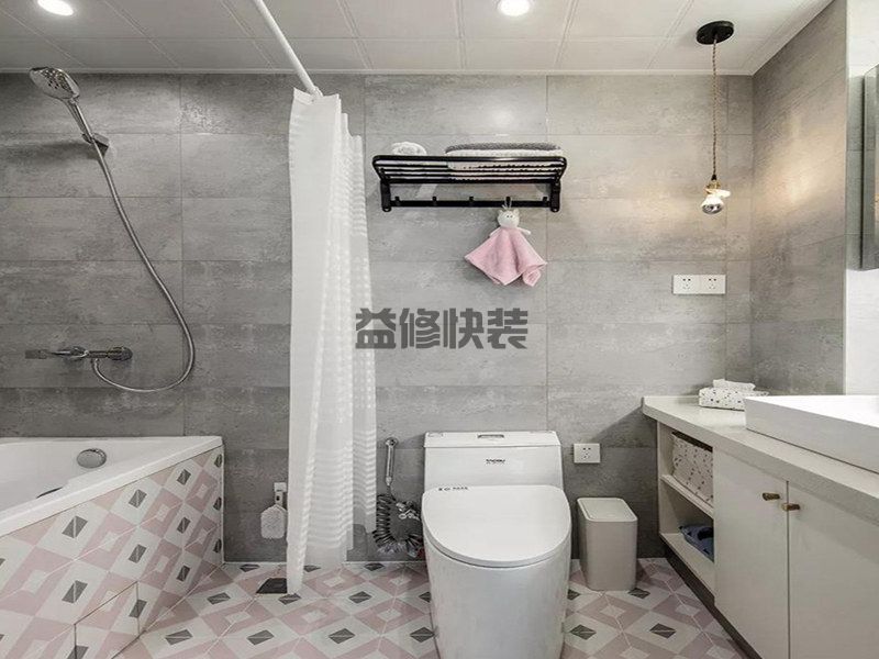 长条形卫生间如何装修,6平方的长条形小卫生间怎么布局好(图3) 长条形卫生间如何装修,6平方的长条形小卫生间怎么布局好(图3)