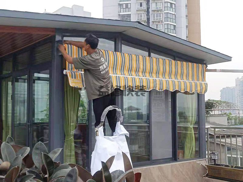 周口扶沟县露台雨棚安装,水电改造,局部装修(图2) 周口扶沟县露台雨棚安装,水电改造,局部装修(图2)