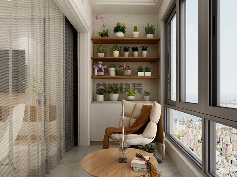 阳台面积太小如何改造，阳台装修扩容小妙招(图3)