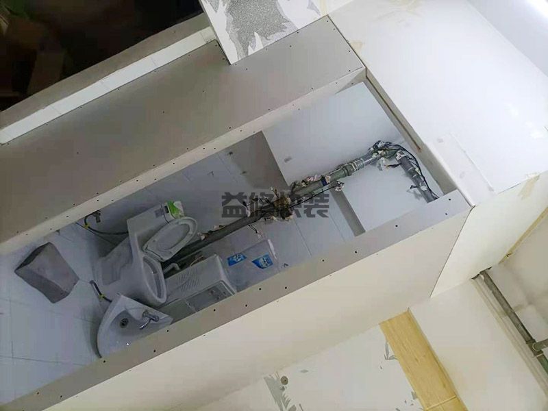 天津河西区客厅石膏板隔断,老房子翻新,墙面改造(图4) 天津河西区客厅石膏板隔断,老房子翻新,墙面改造(图4)
