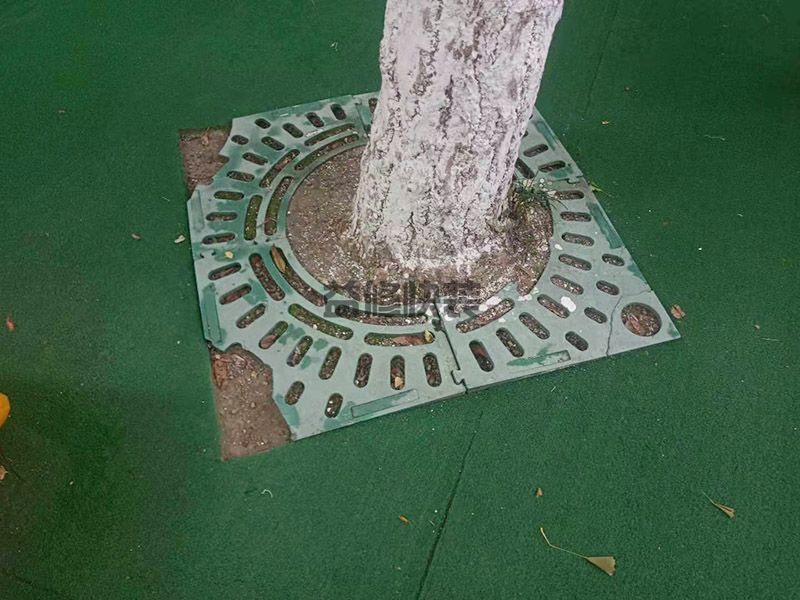 海口秀英区学校树根挡土板更换,局部翻新,地面维修