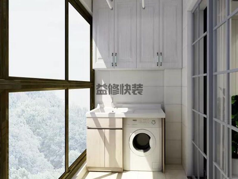 阳台装修要不要安装门，看完邻居家的装修才明白(图2)